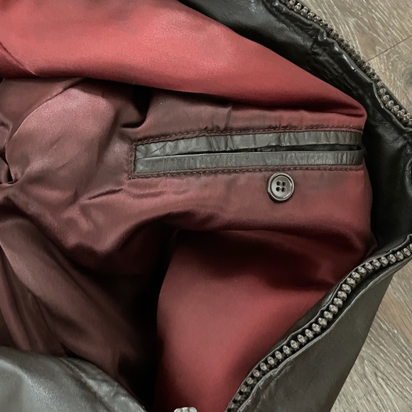 Marc by Andrew Marc brown leather jacket xxl - Picture 3 of 3